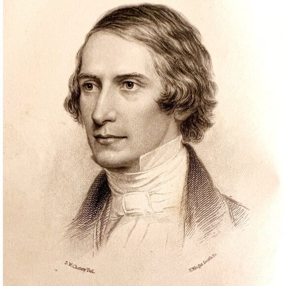 Christian Days And Thoughts Rev Ephraim Peabody 1858 HC 2nd Ed w/Engraving C97 - Picture 3 of 7